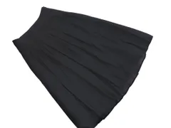 Jocomomola ホコモモラ タック ロング スカート size40/黒 ■◇ レディースのサムネイル