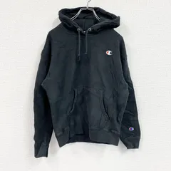 古着 used　Champion　チャンピオン　リバースウィーブ　スウェットパーカー/フーディー　黒　ブラック　Mサイズ