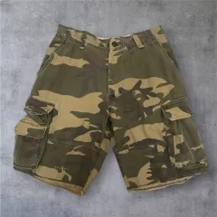 アバクロンビー Abercrombie ミリタリー カモ ハーフ カーゴパンツ 30