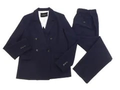 green label relaxing グリーンレーベルリラクシング ユナイテッドアローズ セットアップ ジャケット パンツ スーツ size38/紺 ■■ レディース