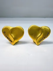 GIVENCHY / ジバンシー / ハート型イヤリング / ゴールドカラー / ジュエリー / ワンポイント