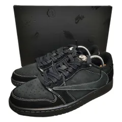 NIKE ナイキ x Travis Scott トラヴィススコット Air Jordan 1 Low OG SP Black Phantom エアジョーダン1 ロー スニーカー DM7866-001 26cm ブラック ファントム メンズ