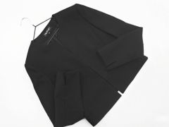 INDIVI インディヴィ ノーカラー ジャケット size36/黒 ■◇ レディース