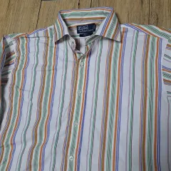 90s ポロラルフローレン REGENT ストライプ シャツ