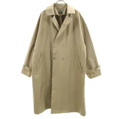 A+ TOKYO エープラストウキョウ 日本製 ダブルブレスト コート 2 ベージュ メンズ 古着