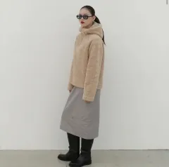 (新品) ポニーテール PONYTAIL Two-Tone Padded Skirt