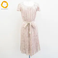 ダックス DAKS シルク ワンピース ロング 半袖 レディース [a946513]のサムネイル