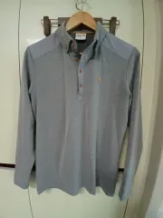 アーノルド・ファーマ グレー 長袖 ポロTシャツ 95