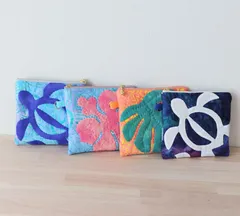 【ハワイアンキルト】ミニポーチ