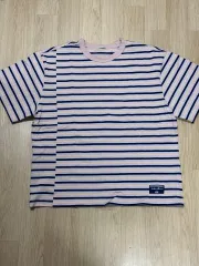 H ＆ M ストライプ 半袖 Tシャツ XXL