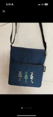 新品 猫 刺繍 ネイビー クロスバック 韓国製商品