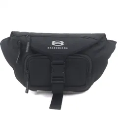 極美品▽BALENCIAGA バレンシアガ 792072 UNITY BELTPACK L ラージ