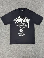 STU WORLD TOUR Tシャツ ブラック 2024 2025