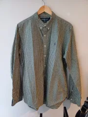 ポロ Ralph Lauren(ラルフローレン) ギンガムチェック オックスフォード シャツ スリムフィット xxl