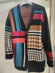 ザラ カーディガン M