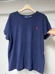 ポロラルフローレン ネイビー 半袖 Tシャツ L