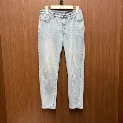 アルマーニ エクスチェンジ ライトブルー デニム パンツ デニム ズボン レディース 28 サイズ