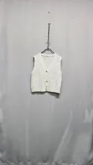 ニット ベスト(アイボリー)