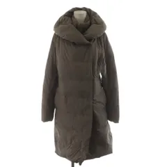 プラステ PLST ダウンコート M グレー 無地 ボリュームネック 長袖 /AN30 ■MA