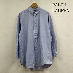 ラルフローレン 90s YARMOUTH ボタンダウン 長袖 シャツ 刺繍 ロゴ ヤーマス サイズ16 1/2 メンズ - ISItems【USED】【古着】【中古】50131070