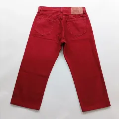 リーバイス アメリカ版 501 デニム ズボン サイズ33 9分丈 メンズ デニム A7923