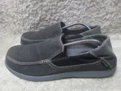 280 Crocs クロックス モカシンシューズ スニーカー ボートシューズ 中古 靴 キャンバスシューズ