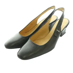 ヒロフ HIROFU パンプス 23.5cm 黒 ブラック /SS ■OS