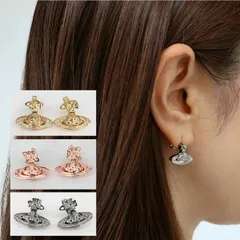 ■Vivienne Westwood ヴィヴィアン ウエストウッド ピアス PINA BAS RELIEF EARRINGS 62010131-02P116-CN オーブ 両耳用 アクセサリー シルバーカラー ギフト プレゼント ブランドのサムネイル