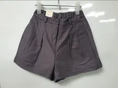 レディース ウエストバンド ハーフパンツ ショートパンツ 裏地