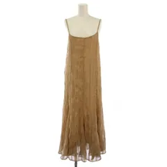 ココディール COCO DEAL キャミワンピース ロング チェック柄 1 ベージュ /BM ■MA