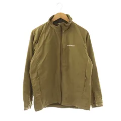 モンベル Montbell クリマプラス100 ウィズシェルジャケット ジャンパー フリース裏地 M カーキ 1102325 /CX ■GY