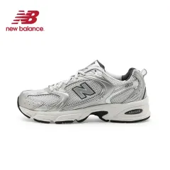 New Balance ユニセックス 530 グレー シルバー メタリック (MR530LG) (size2