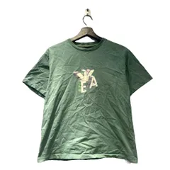 エンポリオアルマーニ EMPORIO ARMANI Tシャツ プリント 半袖 14A 緑 グリーン ■FY