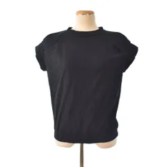 ミズイロインド mizuiro ind Tシャツ カットソー フレンチスリーブ 黒 ブラック ■FF