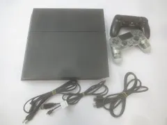  ゲーム プレイステーション4 PS4本体 CUH-1200A ジェットブラック 動作品 周辺機器付き 中古品