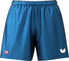 バタフライ Butterfly 卓球 VF パンツ メンズ レディース ゲームパンツ ボトムス 吸水 速乾 ウエスト調節 サテン生地 ウエストゴム仕様 ポケット付 JTTA公認競技用ウエア  52270 178 ネイビー