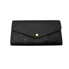 ルイヴィトン LOUIS VUITTON 長財布 ポルトフォイユサラ M61182 モノグラムアンプラント ブラック メンズ