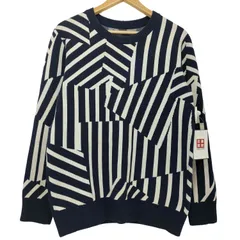ブラックレーベルクレストブリッジ BLACK LABEL CRESTBRIDGE 幾何学柄 ニットセーター メンズ JPN：2 