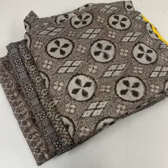 大島紬 着物 正絹 5着 着物まとめ売り リメイク材料 m-1195