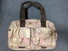 LeSportsac  レスポートサック  ペイズリー  ハート   ナイロン
