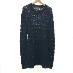 DOLCE&GABBANA ドルチェ&ガッバーナ ローゲージロングニット サイズ:表記無し ウール GXG95T   ブラック メンズ / 240001193951のサムネイル