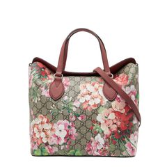 カバン バック 花柄 リバーシブル ブルームス フラワー グッチ トート
