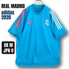 アディダス フットボール★レアルマドリード/トレーニングジャージ★サッカーゲームシャツ★adidas 2020/REAL MADRID★JPNメンズO    #2603M069