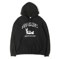 SOPHNET ソフネット パーカー ブラック 黒 サイズ:XL | 23SS LOONEY TUNES ×SCREENSTARS バックスバニー スウェットパーカー(PULLOVER SWEAT HOODIE) | トップス フーディー【メンズ】【中古】のサムネイル