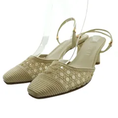 ルタロン Le Talon クロシェレースアンクルパンプス L アイボリー /SS ■OS