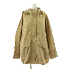 シンプリシテェ Simplicite ナイロンジャケット ブルゾン フード ジップアップ ベージュ 22011700029210 /KU