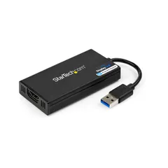 【在庫処分】StarTech.com USB 3.0対応HDMIディスプレイアダプタ/4K30Hz対応/USB Type-A接続/DisplayLink認定/Mac & Windows 対応 USB32HD4K