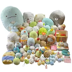 ★ すみっコぐらし ぬいぐるみ マスコット 他 まとめ商品 すみっこハウス てのりぬいぐるみ とかげ もぐら など サイズ色々 現状品 4.5kg