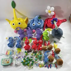 ★ PIKMIN ピクミン グッズ 大量 まとめ商品  なりきり帽子 ぬいぐるみ フィギュア マスコット キーホルダー ドミノセット 等 現状品 2.4kg