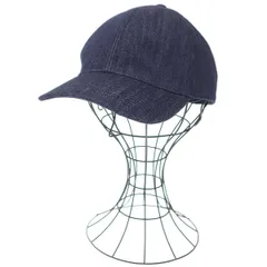 PRADA プラダ ロゴプレート デニムベースボールキャップ 2HC274 インディゴ Lのサムネイル